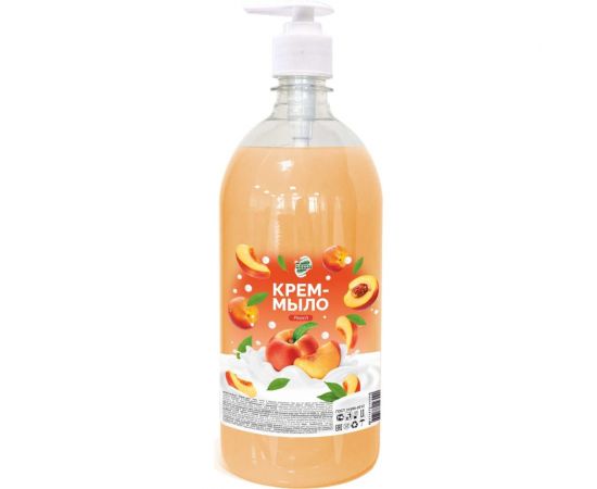 Увлажняющее крем-мыло MR.GREEN Peach 1 л ПЭТ 43090 