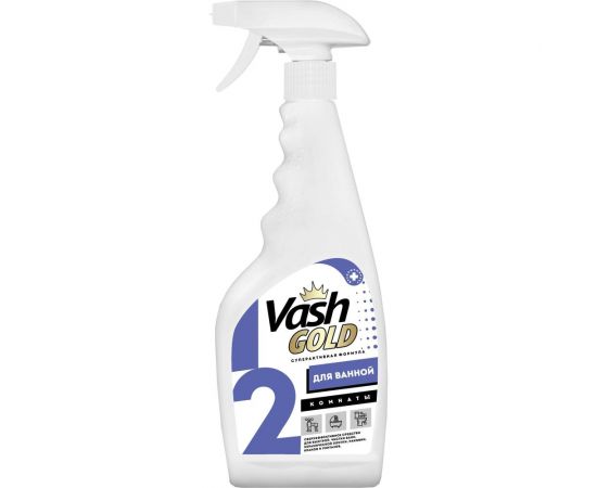 Средство для чистки ванной комнаты VASH GOLD 500 мл., (сантехника) спрей 307277 