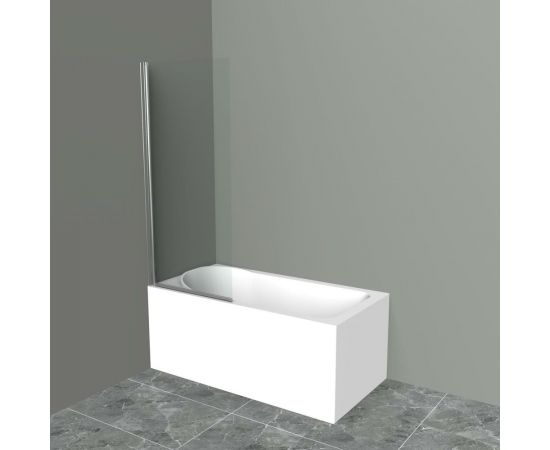 Душевая шторка на ванну BelBagno UNO-V-1-70/150-C-Cr 