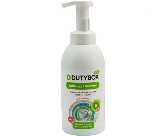 Эко-пенка для мытья посуды, овощей и фруктов DUTYBOX 500 мл db-1210 – изображение 4