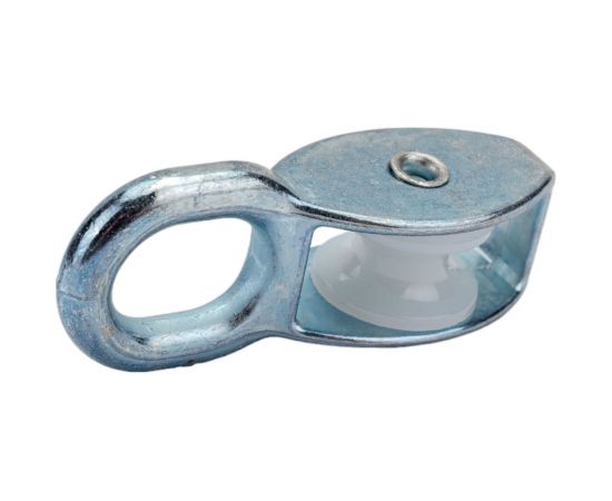 Одинарный одношкивный блок МЕТАЛЛСЕРВИС (SIMPLEX-PL) цинк, 15 мм, 1 шт. МС 1227465 – изображение 4