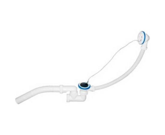 Обвязка для ванны VIRPLAST ""Универсал"" 1.1/2"" с пласт. чашками, с гофрой 40/50 L800 мм арт.0241 100570 30980241 – изображение 3