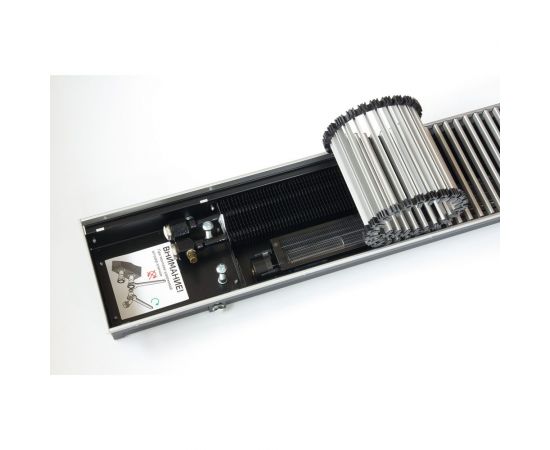 Внутрипольный конвектор KVZ с вентилятором с решеткой KVZ-Vent-180-70-1400-2V-UA/RRA-180-1400-A – изображение 4