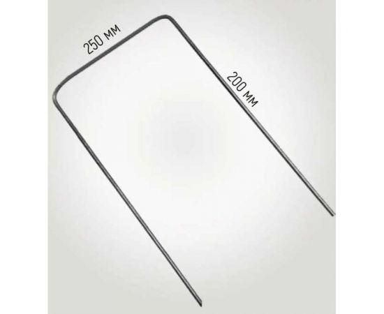 Набор колышков для крепления плёнки к земле ООО КЗНМ 250x200 (20 штук) 1104232 – изображение 3