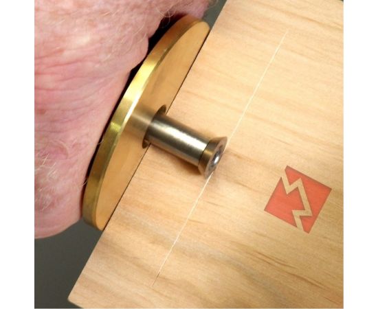 Разметочный дисковый рейсмус WOODWORK 205 мм, стальной, с медным упором и диском Torx STP-120 – изображение 4