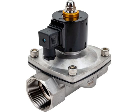 Электромагнитный клапан DN.ru соленоидный, двухходовый vs2w-301e-nc ду50 ру10 катушка 220b D130-01795 – изображение 3