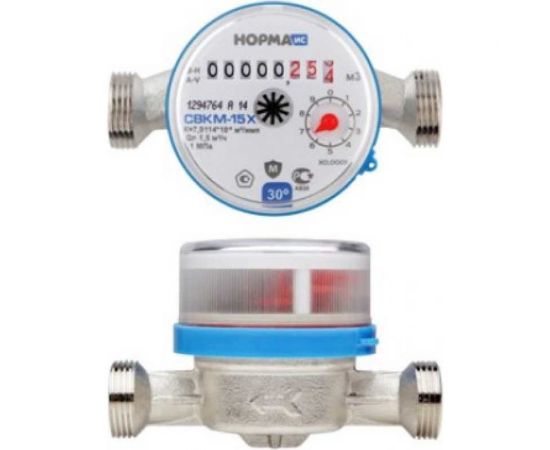 Счетчик воды Норма ИС СВКМ-15Х 110мм с комплектом присоединения 100002 – изображение 2