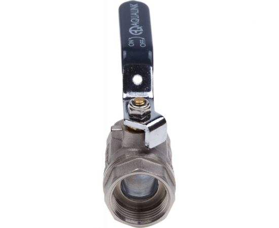 Шаровой кран AQUALINK вн-вн 1 ручка 1145 – изображение 4