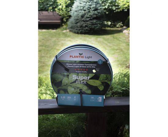 Шланг Plantic light superflex, 3/4"", 20 м 39377-01 – изображение 2