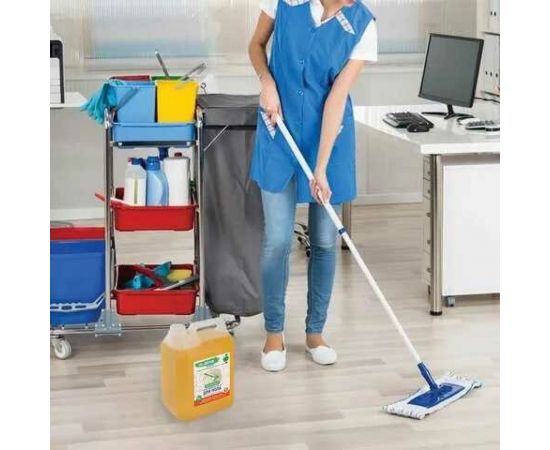 Средство для мытья пола, стен и поверхностей LAIMA EXPERT c дезинфекцией, биоразлагаемое, 5 л 607761 – изображение 3