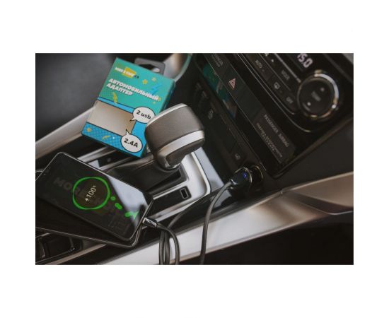 Автомобильное зарядное устройство More Choice 2USB, 2.4 A AC22 – изображение 5