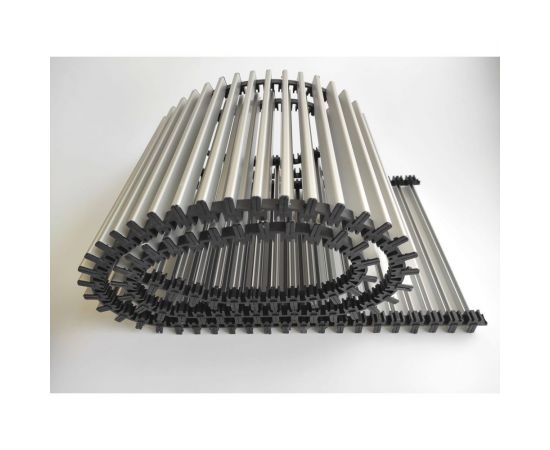 Внутрипольный конвектор KVZ с вентилятором с решеткой KVZ-Vent-180-70-1400-2V-UA/RRA-180-1400-A – изображение 5