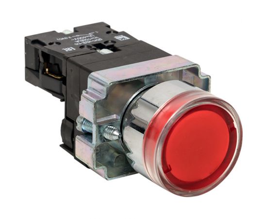 Кнопка EKF BA42 с подсветкой 24В красная NC PROxima xb2-bw42-24 
