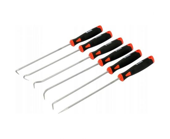 Набор длинных крючков YATO 6 предметов YT-08428 