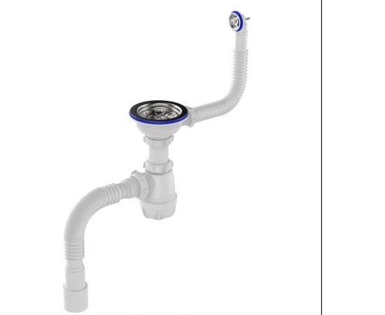 Сифон для мойки Aquant 3 1/2"х40 B0139-20-MR 