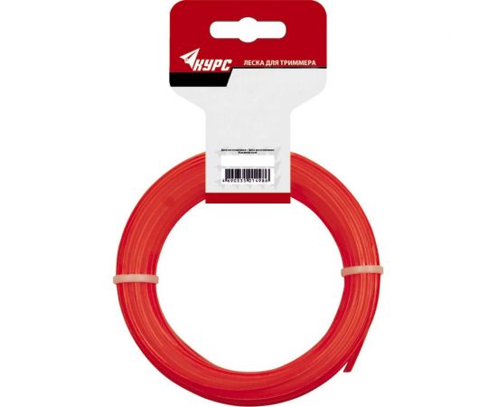Леска для садовых триммеров (2.4 мм; 25 м; звезда) КУРС 77899 
