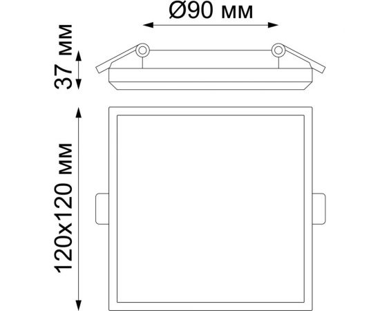 Встраиваемый влагозащищенный светильник NOVOTECH LED 13W PANDORA 358680 – изображение 3
