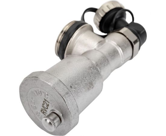 Тройник для коллектора Rvc ТП 1/2 г x 1 ш х 1/2 г, комплект без гайки 12834 – изображение 3