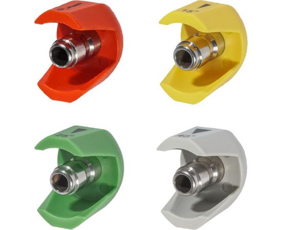 Комплект веерных форсунок Pro Set (Quick Fix) для моек высокого давления BORT 93416374 – изображение 3