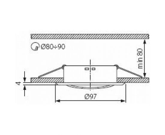 Точечный светильник KANLUX ARGUS CT-2115-W 307 – изображение 3