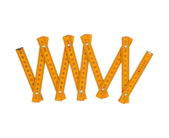 Метр складной, длина 1 м, дерево 1 кл. точности КАЛИБРОН 116535 – изображение 5