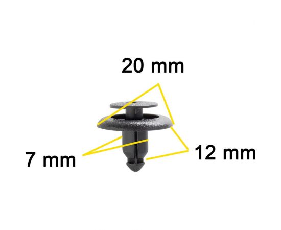 Автокрепеж для Lexus/Toyota 10 шт 9046707121CO, 53Z1607005, 90467071218, 90467071212 КрепАвто 0535 – изображение 2