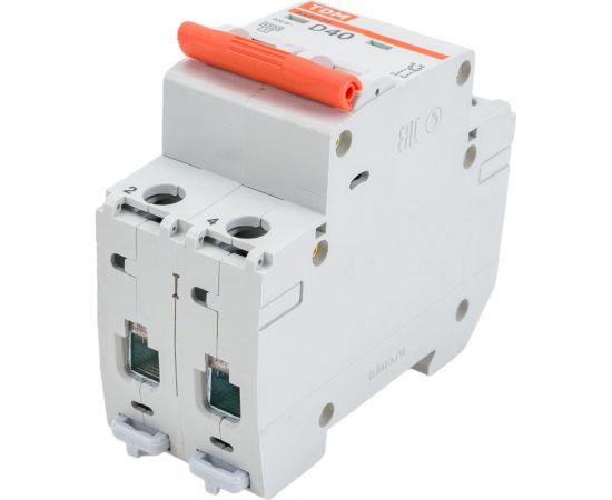 Автоматический выключатель TDM ВА47-29 2Р 40А 4.5кА D SQ0206-0161 – изображение 3