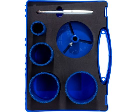 Набор кольцевых коронок 6 предметов в кейсе ЗУБР 33350-H6_z01 – изображение 5