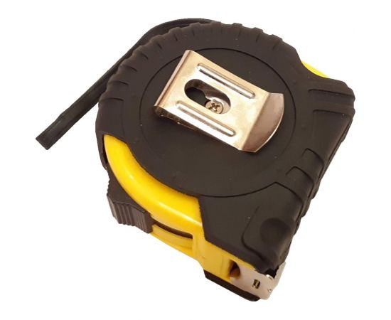 Рулетка Буревестник 5 м, 19 мм, с 1 фиксаторами, в обрезиненном корпусе 289 – изображение 2