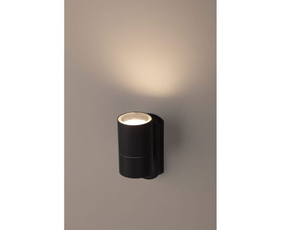 Декоративная подсветка ЭРА WL27 BK GU10 MAX35W IP54 черный Б0034628 – изображение 2