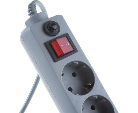 Сетевой фильтр PERFEO POWER+ 5,0м 6 розеток серый 30 012 506 – изображение 4