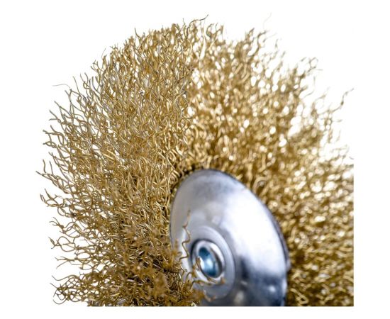 Щетка проволочная конусная 100 мм для дрели Дело Техники 271300 – изображение 2