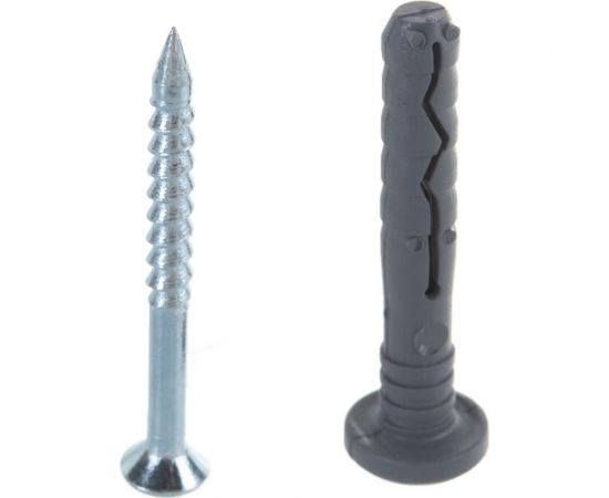 Дюбель-гвоздь с грибовидным бортиком Качественный Крепеж 6х40 90 шт 0500631 КЧ – изображение 3