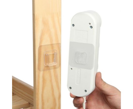 Комплект настенных держателей с клейкой поверхностью TUNDRA krep прозрачный 7044196 – изображение 3