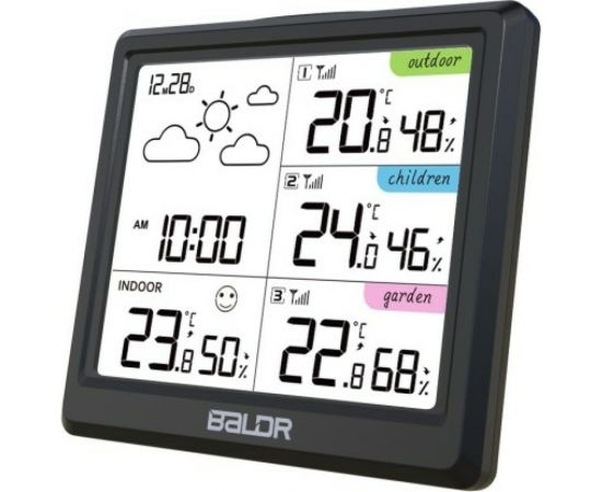 Цифровая метеостанция с тремя датчиками BALDR B0389WST4H4-V3 – изображение 5
