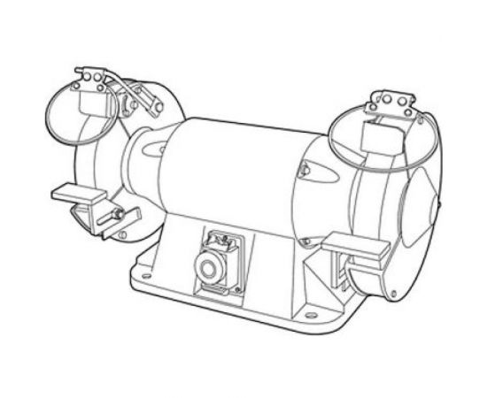 Электрическое профессиональное точило 250мм, 380В NORDBERG EG2511 – изображение 2