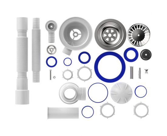 Сифон для мойки Aquant 3 1/2"х40 B0139-20-MR – изображение 4