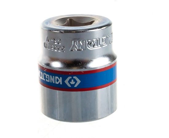 Головка торцевая стандартная шестигранная 3/8"", 21 мм KING TONY 333521M 