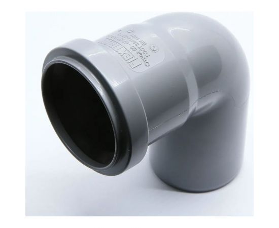 Отвод Flextron D 50 мм 87,5 градусов, для внутренней канализации 139754 