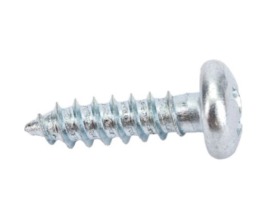 Саморез ZAMETAL 3,5 х 13 с полукруг. гол., крест шлиц, DIN 7981 оц., уп. 1000 шт. ZA521521 