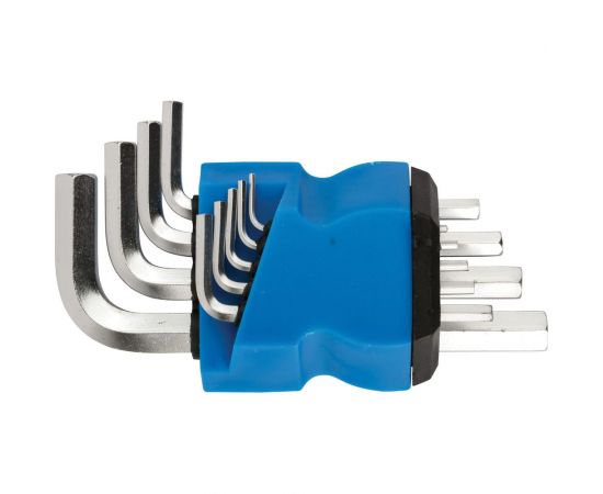 Шестигранные ключи MOS набор 9 шт в пластиковом держателе 64201М 