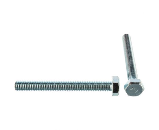 Болт ЗУБР ГОСТ 7798-70, M8 x 70 мм, 3 шт, кл. пр. 5.8, оцинкованный, 303086-08-070 