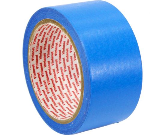 Малярная лента на основе рисовой бумаги Washi для четкого края Vintanet WM111, синяя, 48мм х 25м WM1114825 – изображение 5