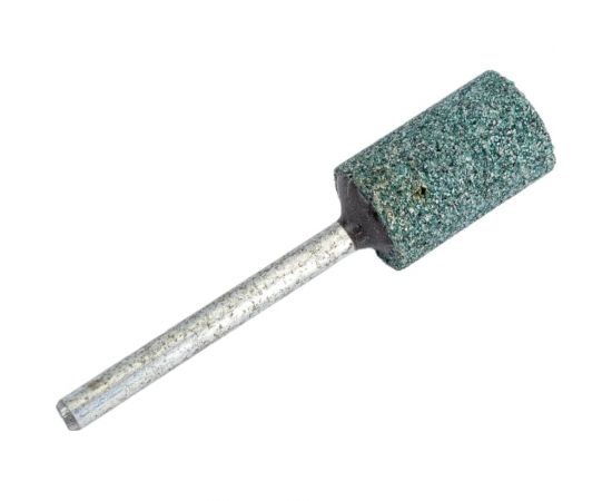 Головка абразивная с хвостовиком AW(ГЦ) 10x16x3 мм, 63C, F60(25Н), O(СТ1) CNIC 50591 – изображение 2