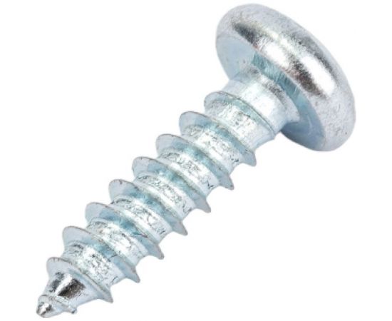 Саморез ZAMETAL 3,5 х 13 с полукруг. гол., крест шлиц, DIN 7981 оц., уп. 1000 шт. ZA521521 – изображение 4