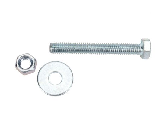 Шестигранный болт с гайкой и шайбами STARFIX М8x60 мм, 2 шт. SMK1-84914-2 – изображение 3