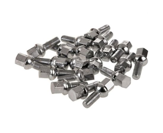 Болт колесный (20 шт; M12x1.50x27; сфера ключ 17 мм; хром; L=54 мм) SKYWAY S10601005 – изображение 7