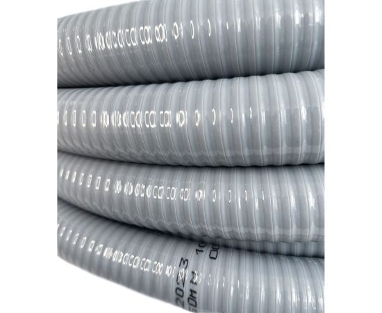 Ассенизаторский шланг НОВЭМ ударопрочный, морозостойкий ПВХ 102мм 6м – изображение 5