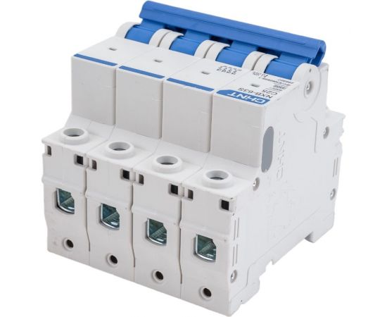 Автоматический выключатель CHINT модульный 4п C 25А 4.5кА NXB-63S (R) 296907 – изображение 2