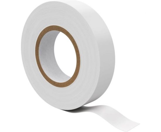 Изолента BM Group ПВХ, 19 мм x 25 м, цвет белый BM-ESB1925BI – изображение 3